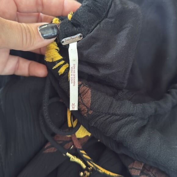 Free People Sunflower Maxi Dress Sz M - Picture 12 of 13